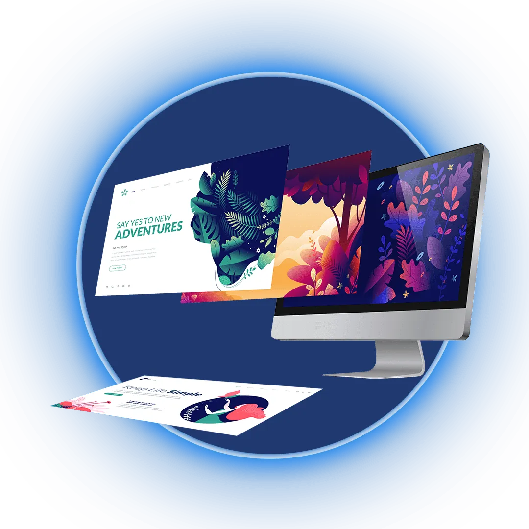This is a images that tell for web designe